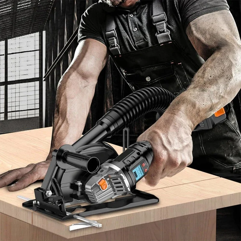ABRW Adjustable Support for A for Grinder, Upgraded Angle for Grinder Stand Tool, for Tile 45° Chamfer, Cutting Block + 5 Metal