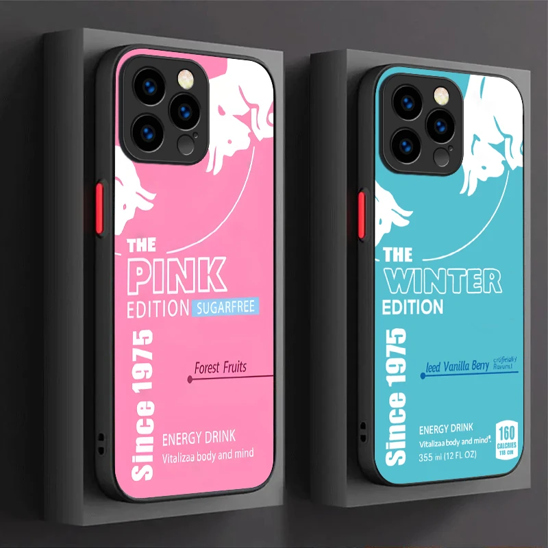 Funda B-Bulls con diseño de moda roja para iPhone 17 Air 15 16E 16 14 13 12 11 Pro Max XR 7 8 Plus SE 2020, funda mate a prueba de golpes