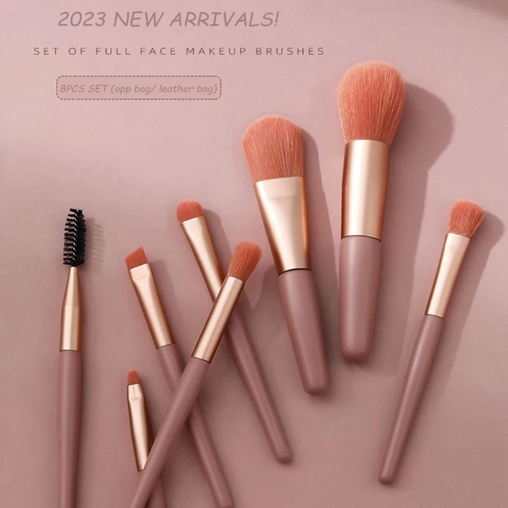 

High Quality Makeup Brush Set Cosmetic Fan Base Makeup Brush Goat Hair Natural Professional Makeup Brushes Kit Tool