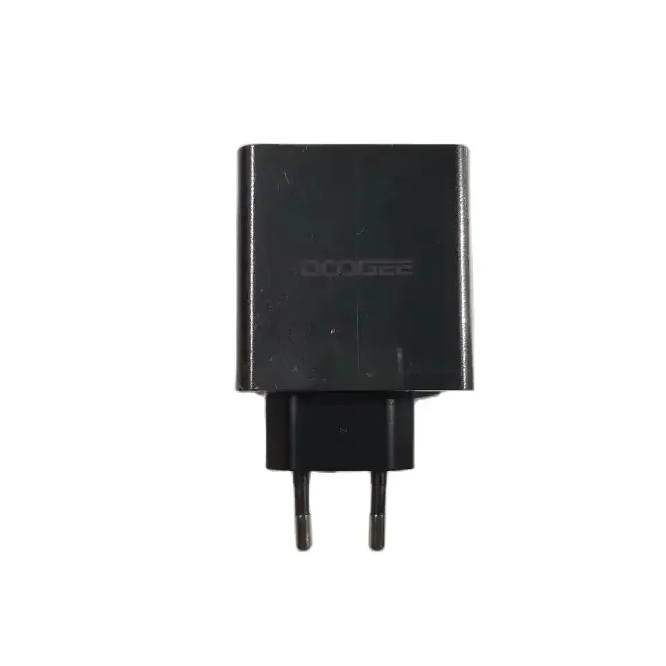 Original New Doogee S110 Cell Phone Adaptor Official Quick Travel Charger EU Plug Adapter +Type-C USB Cable Line