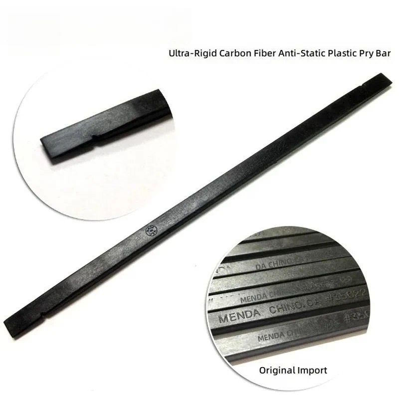 10PCs Super Hard Carbon Fiber Plastic Pry Bar for iPhone 5 Two Ends Mobile Phone Disassembly Tool