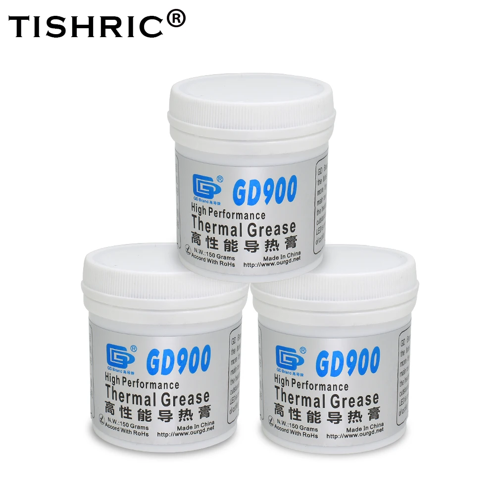 TISHRIC 150g Thermal Greast GD900 Thermal Paste Gd900 Liquid Metal Heatsink Plaster Water Cooling Cpu Cooler