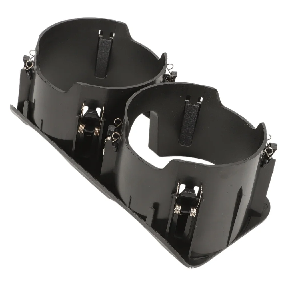 Black,Carbon Fiber W221 Cup Holder Carbon Fiber Trim Easy To Clean Hassle-free Installation Center Console Integration