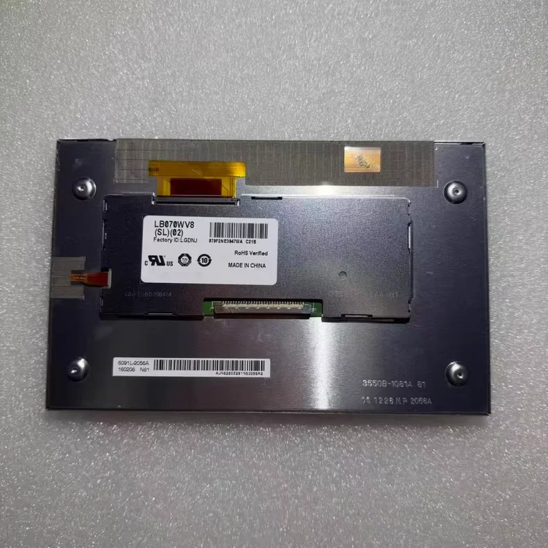 

7-inch LB070WV8-SL02 Lcd Screen Test normal before sending