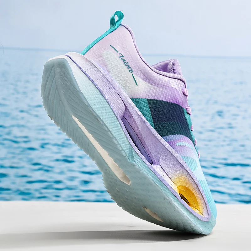 High Quality Road Jogging Sneakers Lightweight Comfortable Sneakers Cushioned Training Shoes Marathon Running Shoes