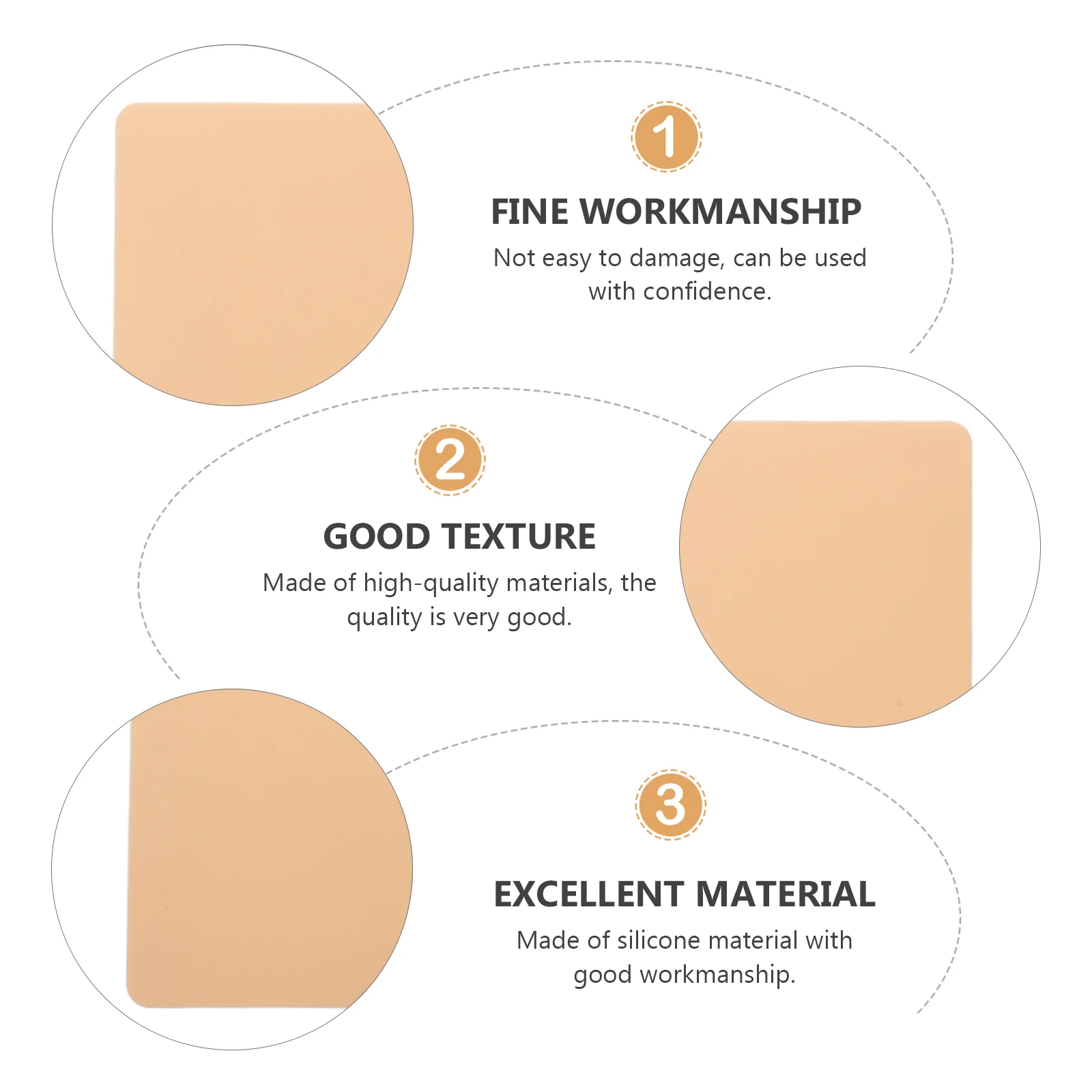 

10pcs Practice Skin For Tattooing Microblading Eyebrow Body Embroidery Training Tools Silicone Fake Salon Supplies