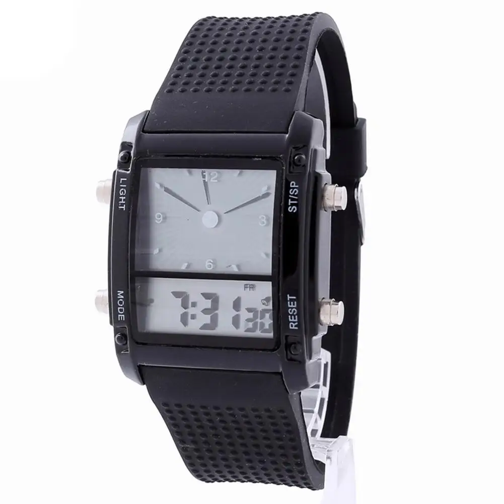 Electronic Wrist Watch Men Waterproof Digital Display Fashion Couple LED Luminous Digital Watch Student