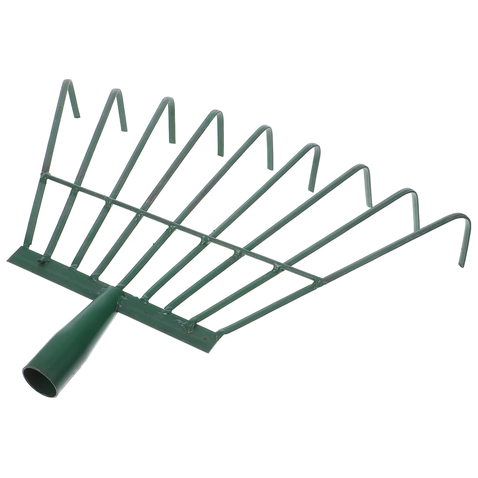 

Iron Garden Rake Heavy Duty Leaf Rake Lightweight For Lawn Artificial Turf Cleaning Yard Rakes Hand Garden Tools