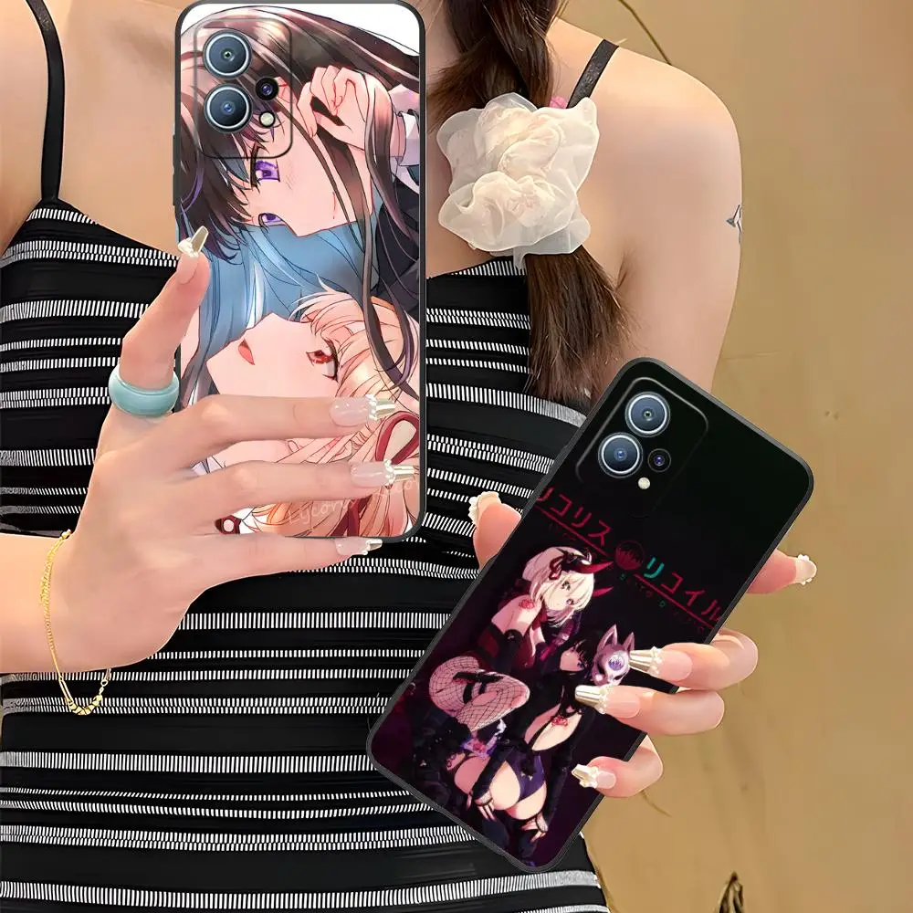 

Чехол для мобильного телефона Lycoris Recoil Anime для Huawei P60 P50 P40 P30 P20 P10 P9 P8 Pro Lite Plus с цветной печатью, защитный красивый