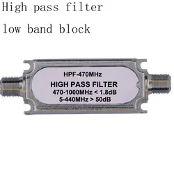 Hoge Pass Filter Voor Catv Headend Systeem, Blok Lage Band Frequentie, Aangepast Door Klant