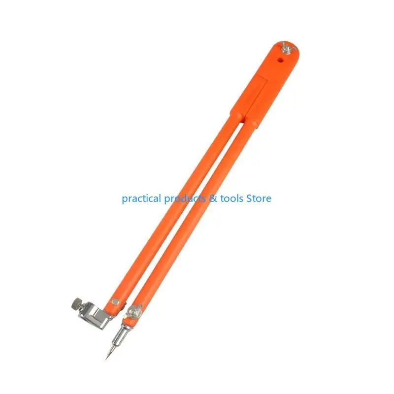 77JB 25/40cm Profissional Carpenter Lápis Compasss diâmetro Divisores ajustáveis ​​Marcando e
