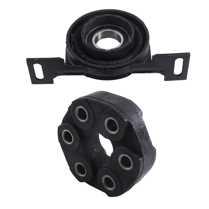 

Car Flex Disc+Driveshaft Center Carrier Bearing Support For BMW 3Er E36 E46 5Er E39 1992-1999 26111227410 26121226731 Parts-A02G