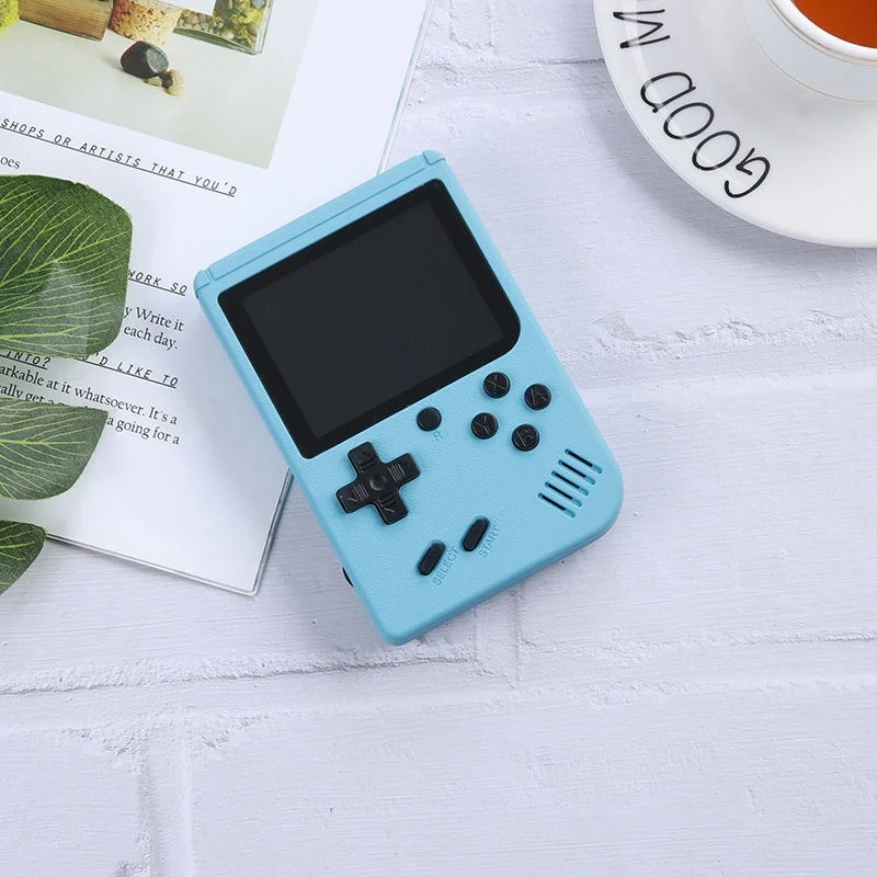 Mini console portable classique 400 en 1 – Lecteur de jeu rétro pour enfants et étudiants, appareil de jeu de poche Macaron