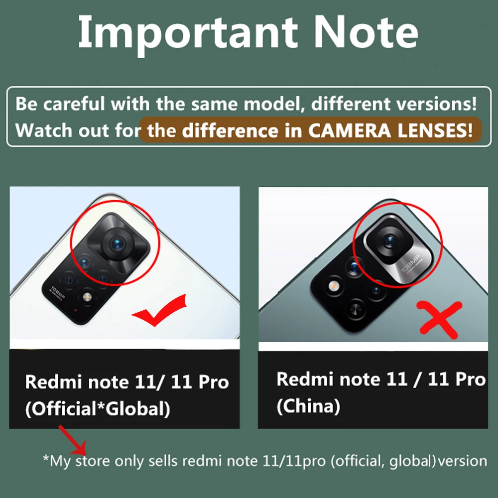 2PCS Lens Protector Glass For Xiaomi Redmi Note 11 pro 5G 4G Camera protection redmi note 11 pro plus 11S Protective lens cover