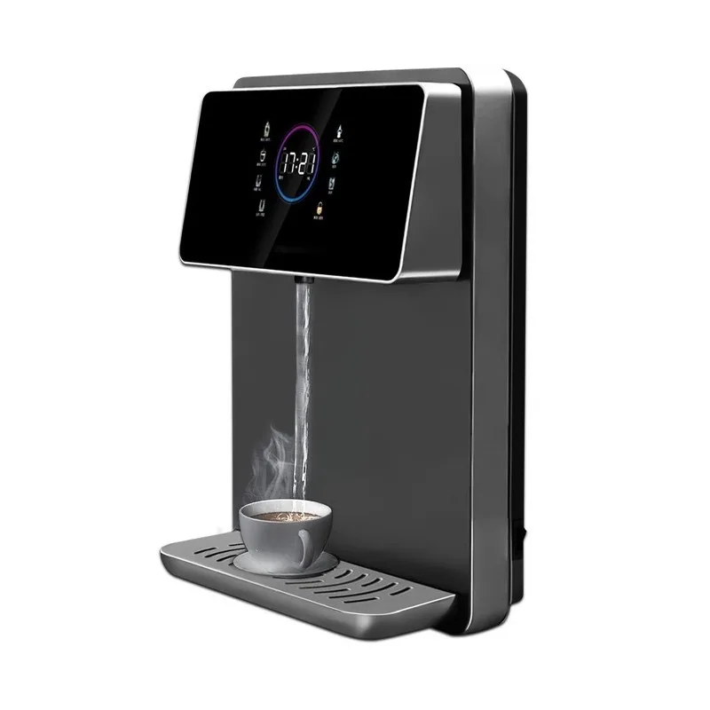 

Quick heating pipeline machine, sterilization and temperature regulation instant wall-mounted water dispenser, intelligent touch