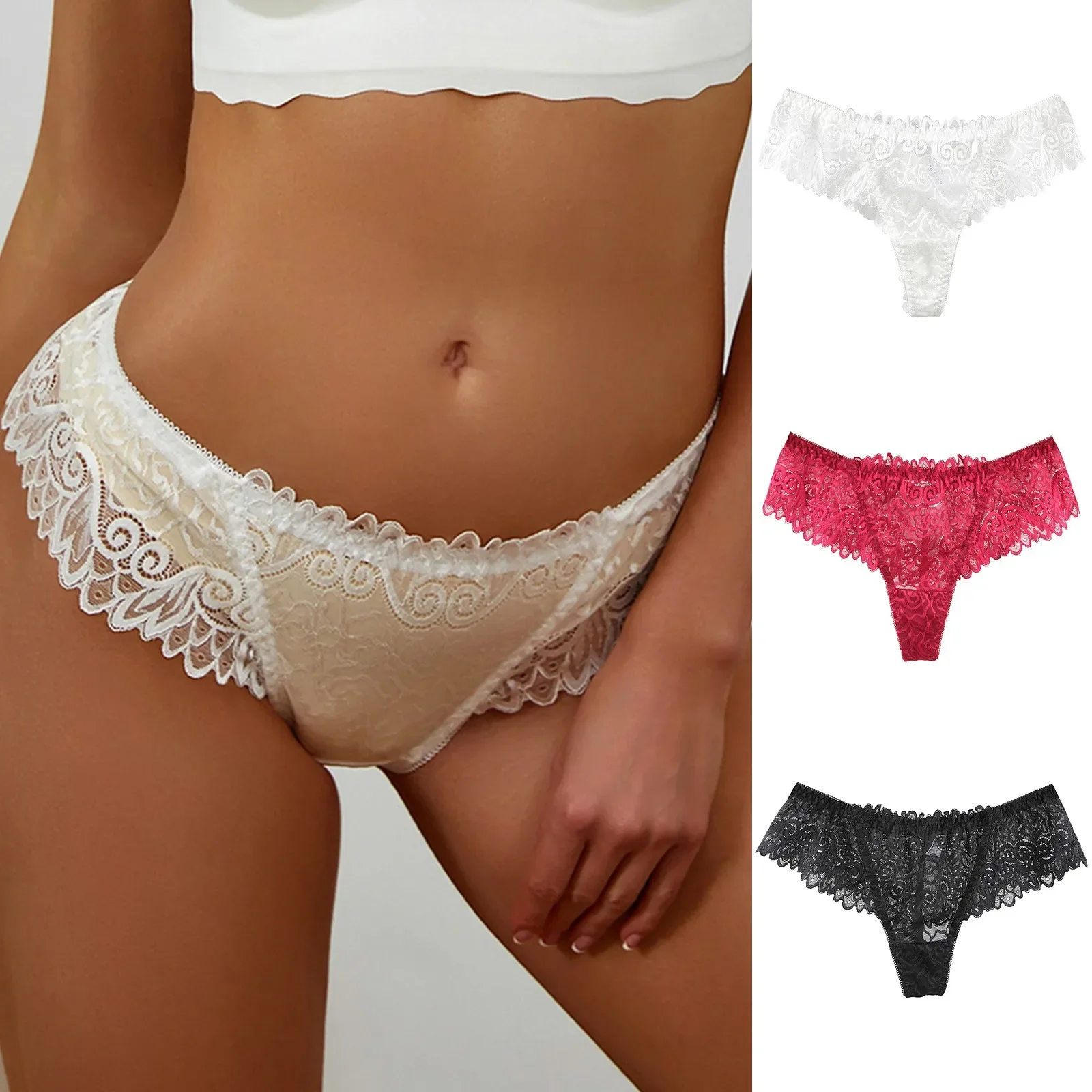 

Lightweight Panties Women'S Sexy Lace Mid Rise Women'S Underwear Hollow Out Women'S T Organic Cotton Hipster Panties For Women