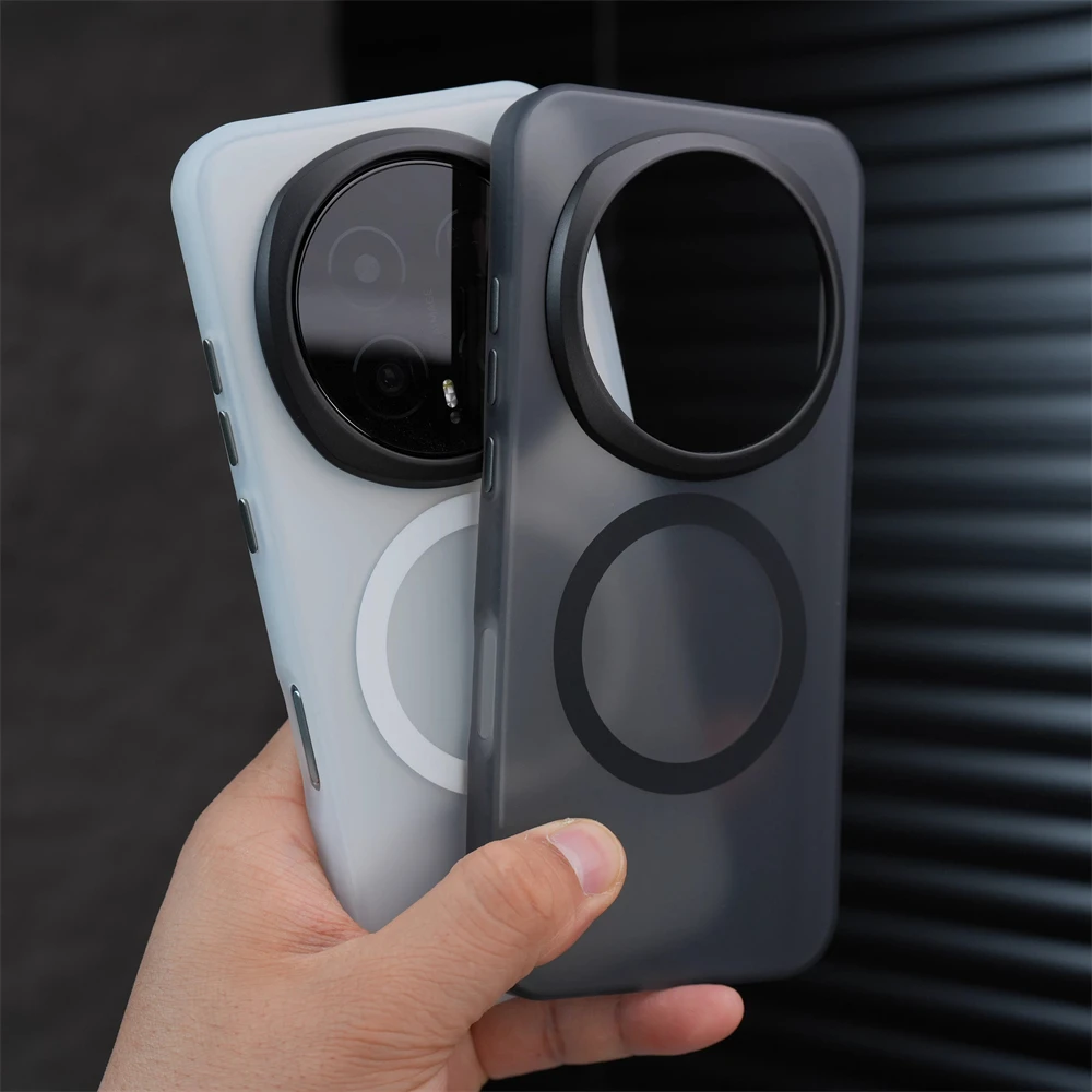 Luxury Matte Translucent Skin-Friendly Bumper Case for Huawe
