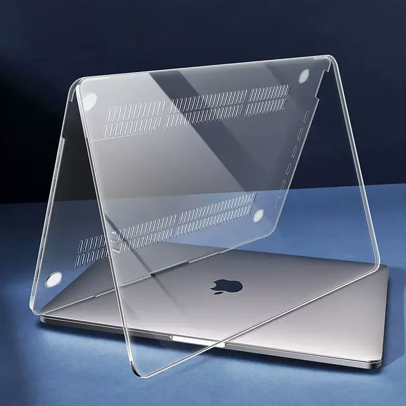 Crystal Clear Laptop Case For Macbook Air 13.6 M4 NEO 15 M3 Hard Cover For Mac Book Pro 13 M1 M2 14 M4 M5 16 Sleeve Accessories