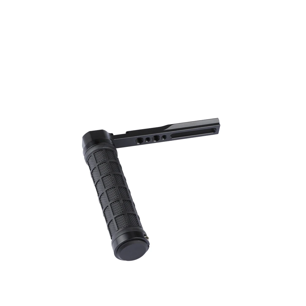 CAMVATE المطاط مقبض الكاميرا قبضة L نوع مع الناتو السكك الحديدية لمراقبة ، مصباح ليد ، ميكروفون ، مصباح يدوي ، اكسسوارات التصوير الفوتوغرافي