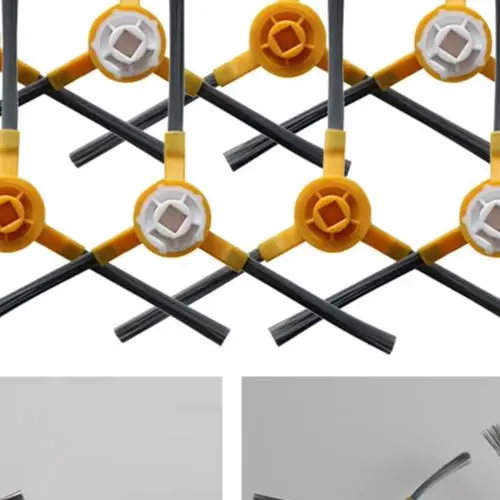 For BObsweep PetHair For Slam Robot Vacuum Cleaner 8Pcs Side Brush Nylon Corner Edge Cleaning Tool Easy To Install House