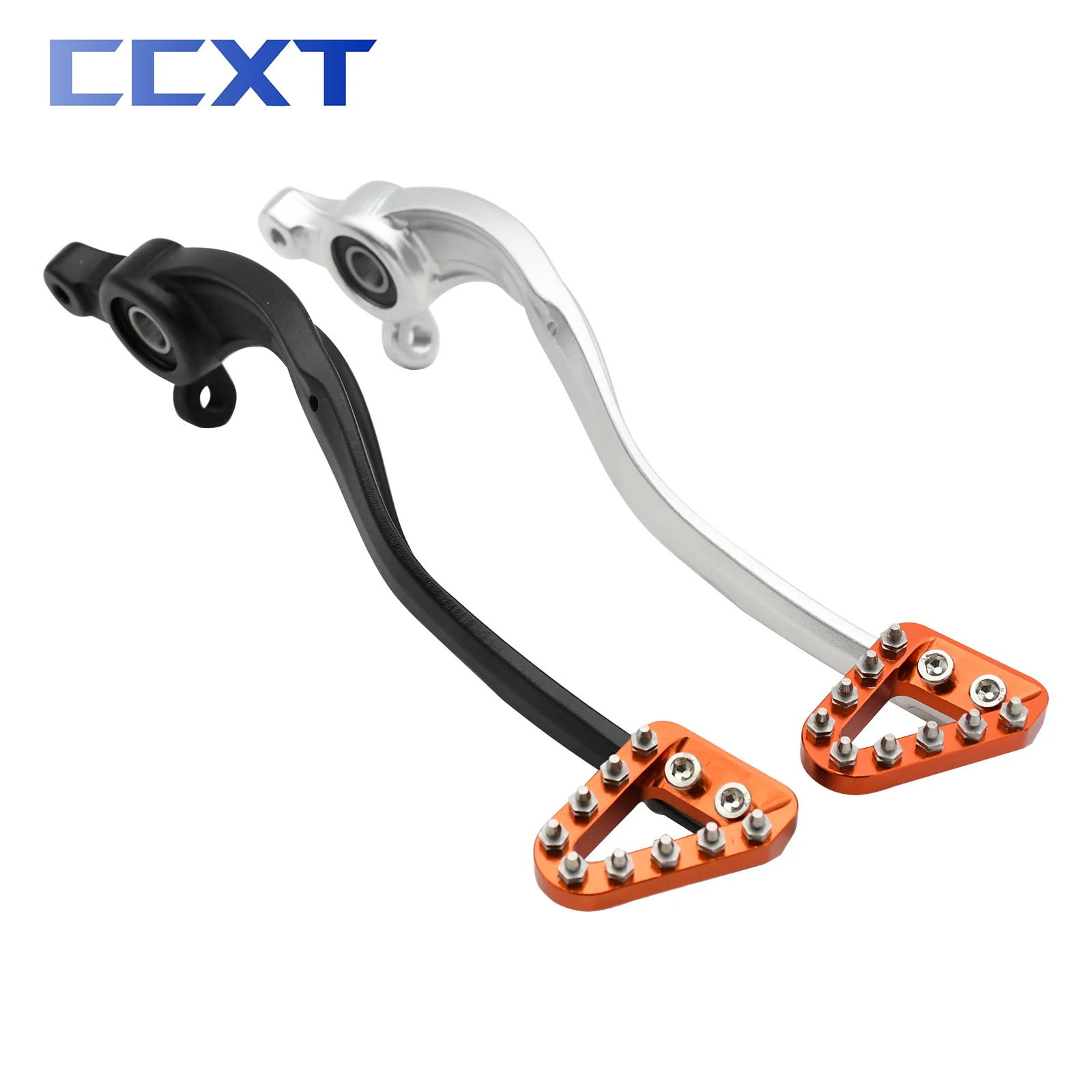 Motorcycle CNC Rear Foot Brake Pedal Lever For Husqvarna TC TE TX FE FC FX For KTM SX XC XCW EXC EXCF SX SXF 125-500 2017-2022