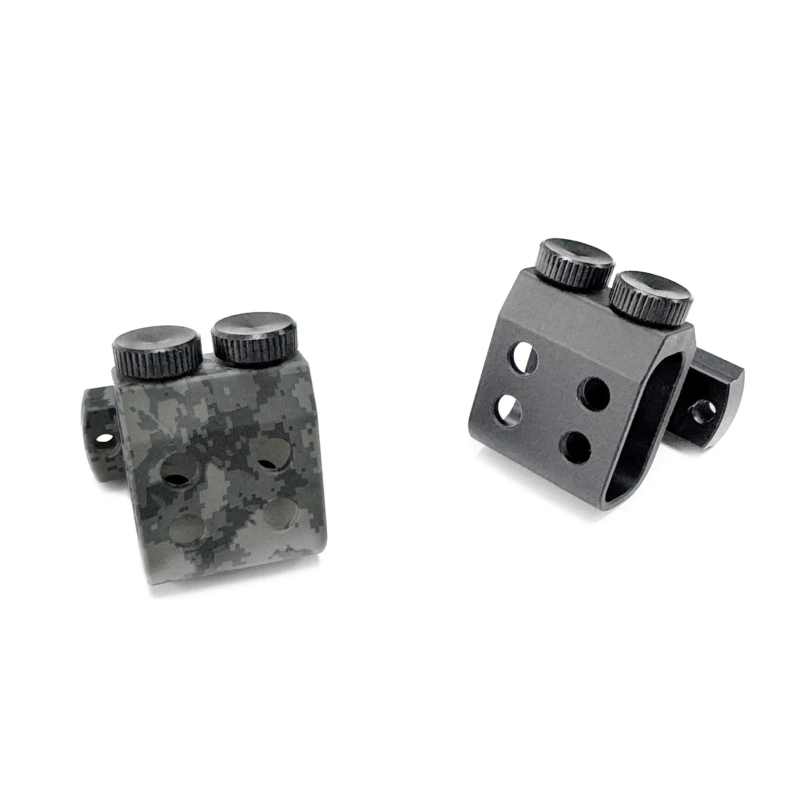 Tactical Helmet Flashlight Holder, Strong Light Torch Mount Compatible with NITECORE EDC23 EDC25 EDC27
