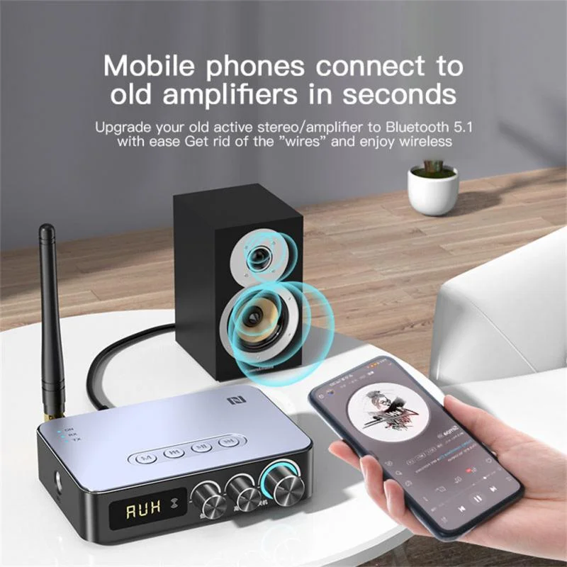 

Беспроводной музыкальный адаптер 5,1 мм Aux для M9 Pro, Bluetooth 3,5, карта TF, FM-радио, ЦАП-преобразователь