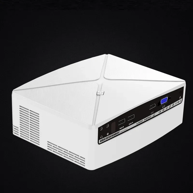 Mini proiettore HD Multimedia Android portatile LED Beamer Home Theater