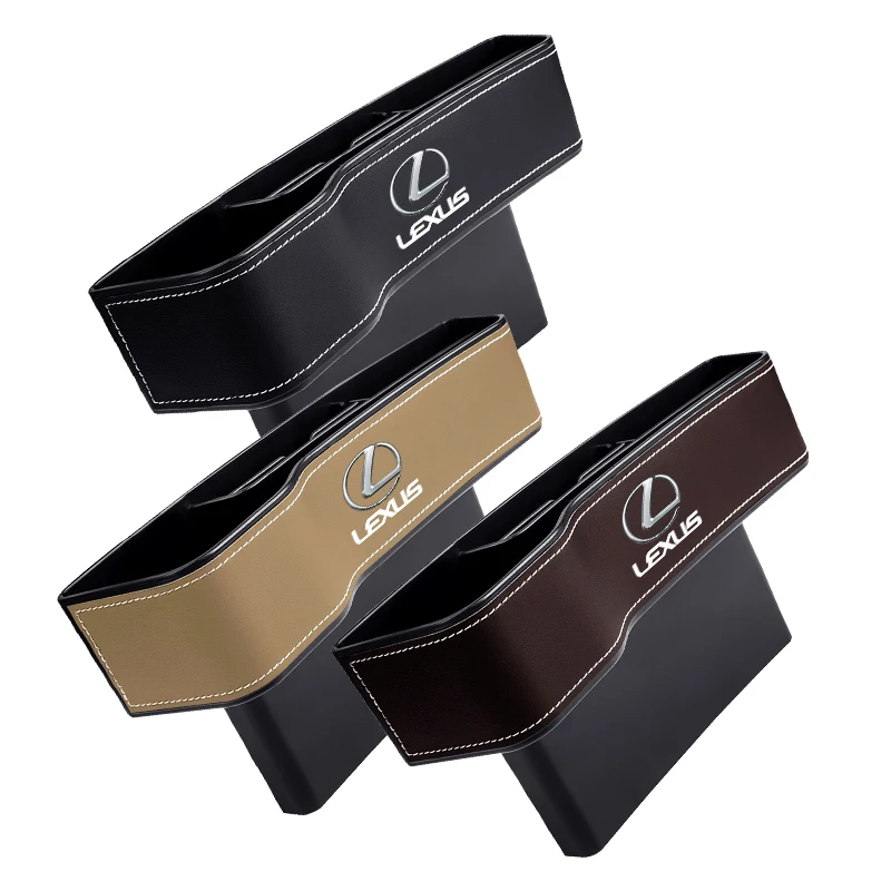 متعددة الوظائف مقعد السيارة شق صندوق تخزين مقعد الفجوة شق مدير الجيب لكزس NX IS 250 RX GS UX RX300 RX350 CT200H GX460