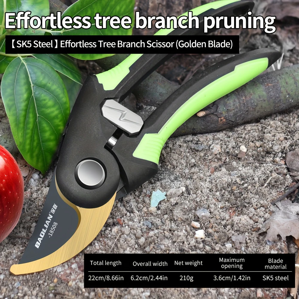 

Garden Pruning Shears Stainless Steel Pruning Tools Garden Tools Scissors Cutter Fruit Picking Weed Home Potted Branches Pruner