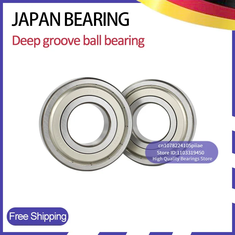 Made in Japan NACHI Deep groove ball bearing 6200 6201 6202 6203 6204 6205 6206 6207 6208 6209 6210 6211 6212 ZZE 2RS 2NSE OPEN