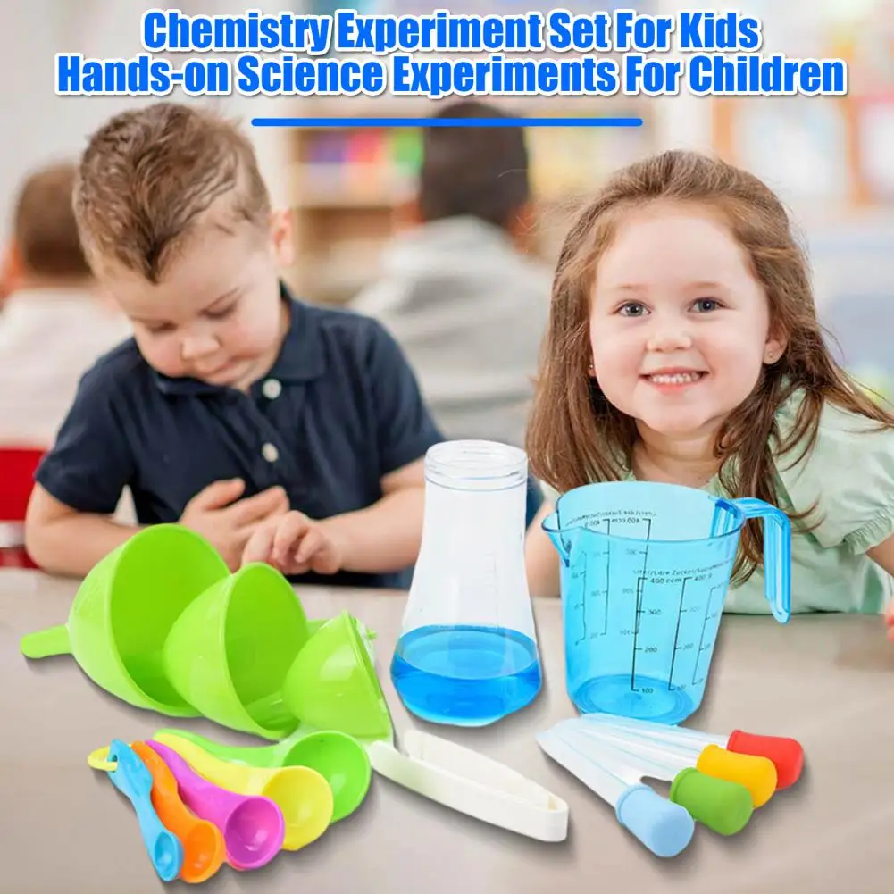 

1 Set Science Experiment Kits 19 Chemistry Physics Experiments Scientists Role Play STEM Educational Toy DIY Science Lab Kit Tod