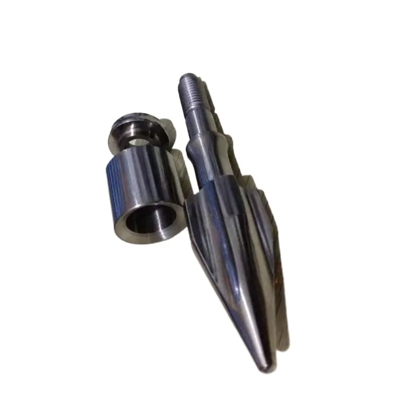 

for Haitian Injection Molding Machine Parts Screw Head a Set Alloy D34 Plasticizing Rocket-type Heads Genuine