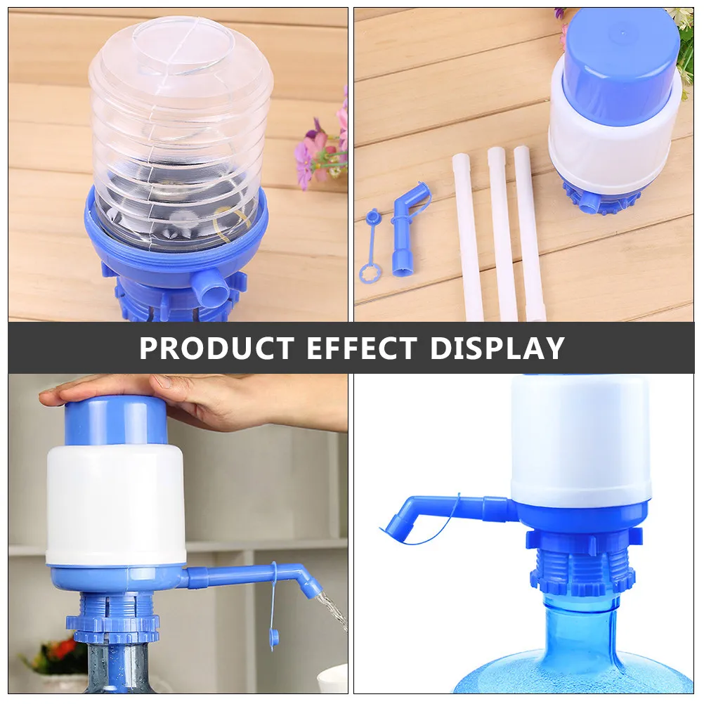 2Pcs Pressing Water Pump for Potable Water High Grade Material Easy Install Portable Compact Desktop Home Office Camping Use