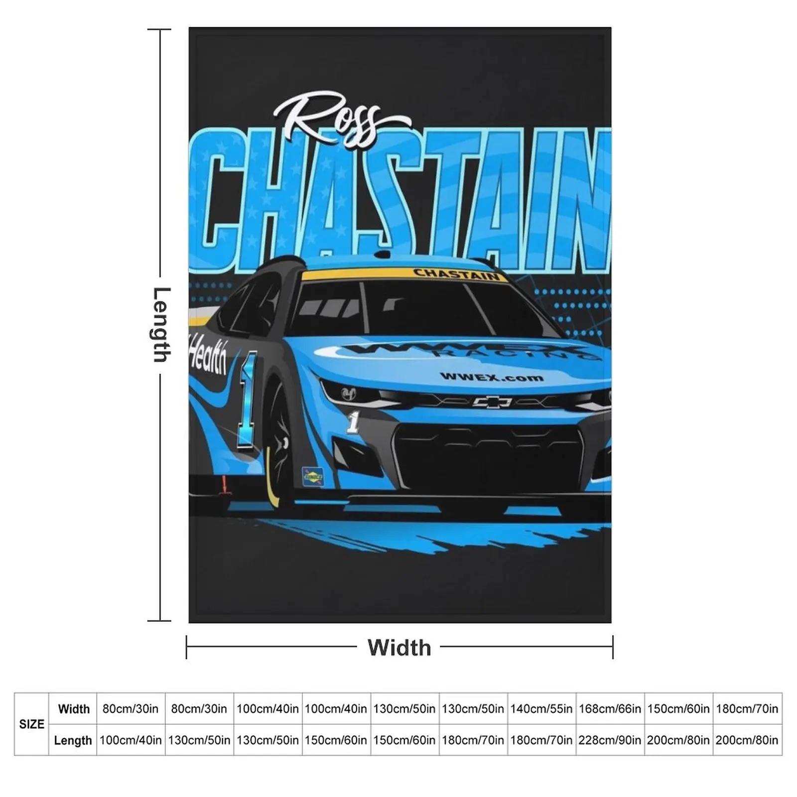 Ross Chastain 2022 Nascar Championship 4 Throw Blanket Blankets For Bed Decorative Sofas Tourist Sofa Throw Blankets