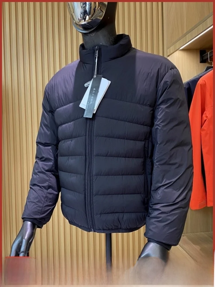 

Soft Warm Fabric Thiened Stand Collar Bread Sle down Jaet Couples Winter Outerwear Casual Sle Windproof Warmth