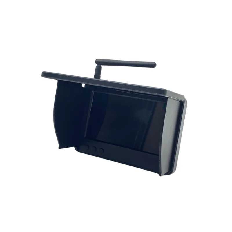 SLONWAKE 5.8G 56CH FPV Monitor da 5 pollici versione di grande capacità con batteria 5000mAH 800*480px per RC Multicopter FPV Drone