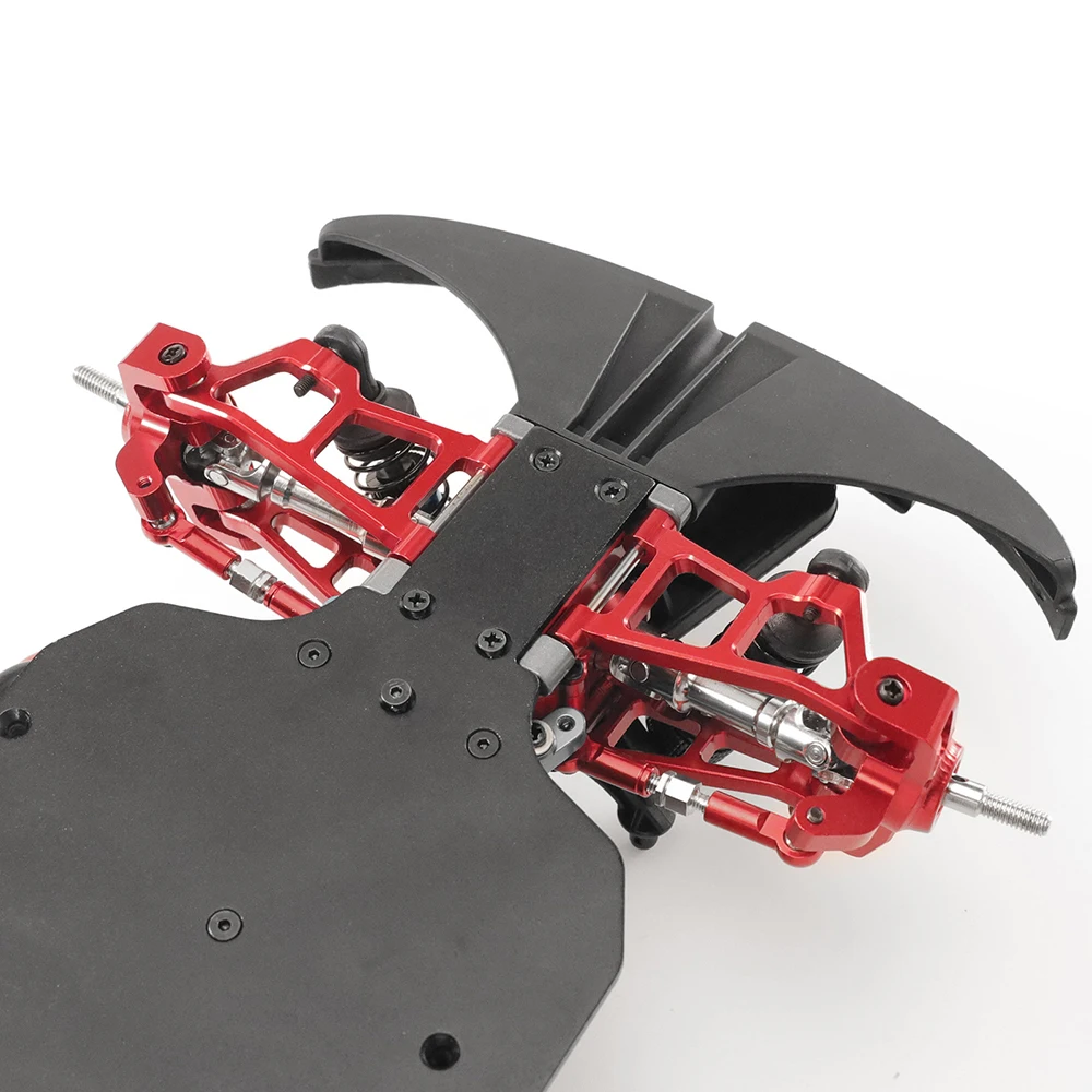 Upgraded Metal Parts Adjustable Front Lower Arm for MJX 14211 HYPER GO 1/14 RC Car Vehicle Models Accessories