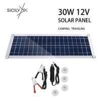 Outdoor hunting trip emergency portable fast-charging 10W flexible solar charging panel ultra-thin