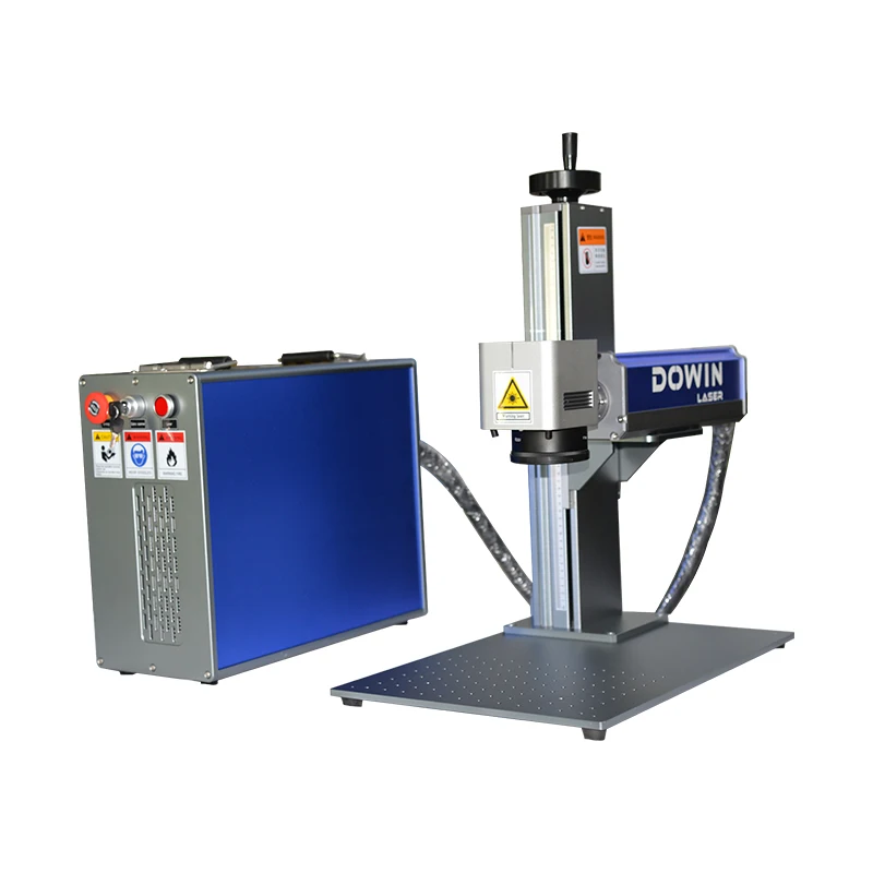 Por   Multifunctional Desktop Fiber    Marking Machine Air Cooling With Automatic Feature For Jewelry Marking