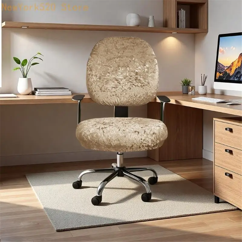 Polyester Chair Cover Stretch Designs Gold Velvets Surfaces Easy Maintenance N84C