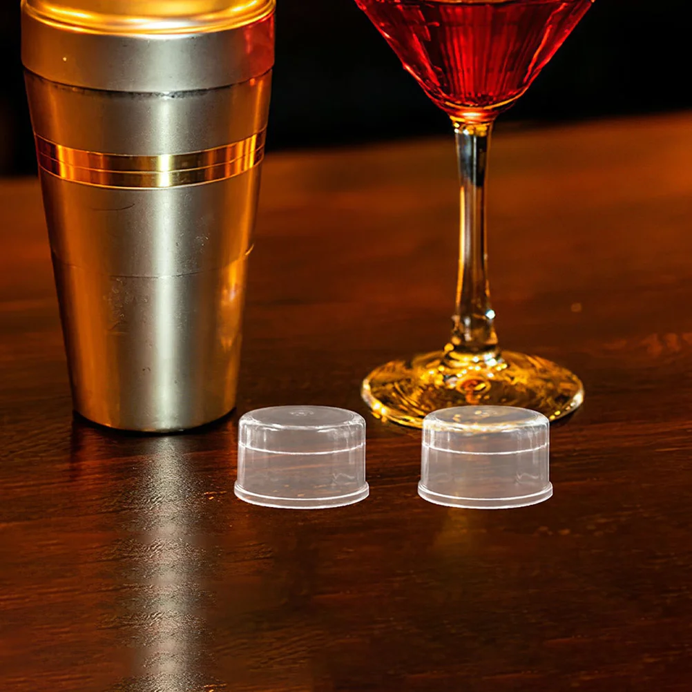 

8Pcs Shaker Bottle Lids Set Compact Portable Spill-Proof Design for Various Sizes Mason Jar Tea Juice Cocktails Mixing