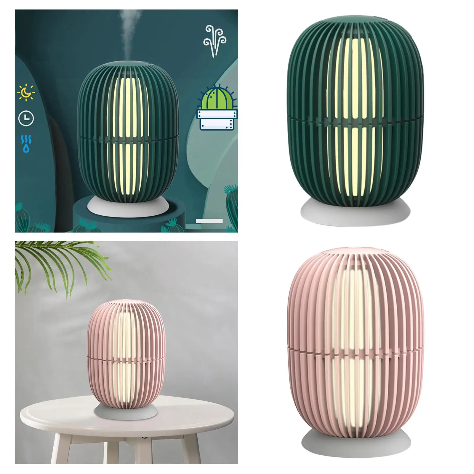 Персональный увлажнитель воздуха, аромадиффузор с ночником, увлажнитель воздуха для комнаты с верхним заполнением