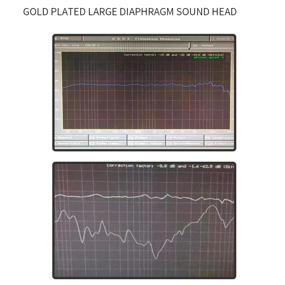 FFYY-34mm Mikrofonkartusche mit großer Membran, Kernaufzeichnung, Kondensatormikrofonkapsel