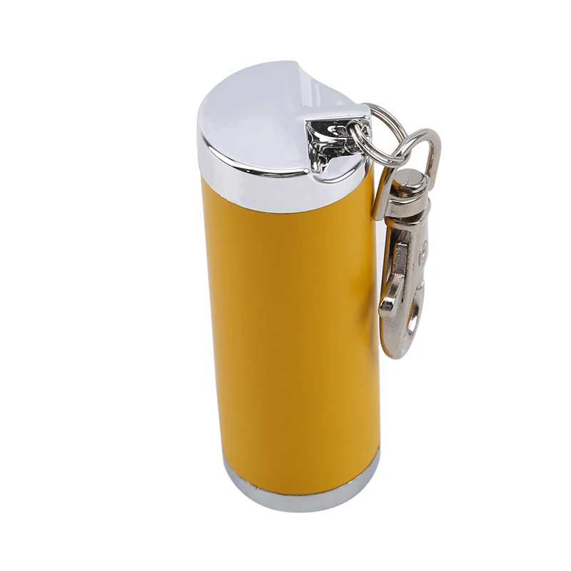 Ashtray Portable Metal Turning Creative Pocket Carry Keychain Mini Outdoor And Household Goods Eco-friendly Ashtray