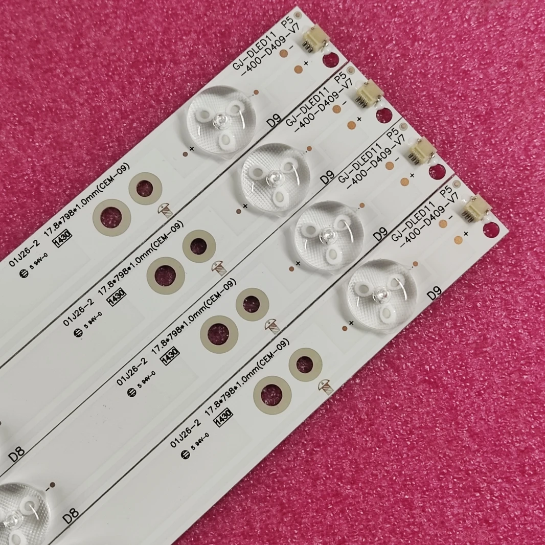 Podświetlenie LED dla GJ-DLEDII P5-400-D409-V7 Ph ilips 40PFT5300/12 40PFT5300/60 40PFK4509/12 40PFH5300/88 40pfs660 9/12 40PUT6400