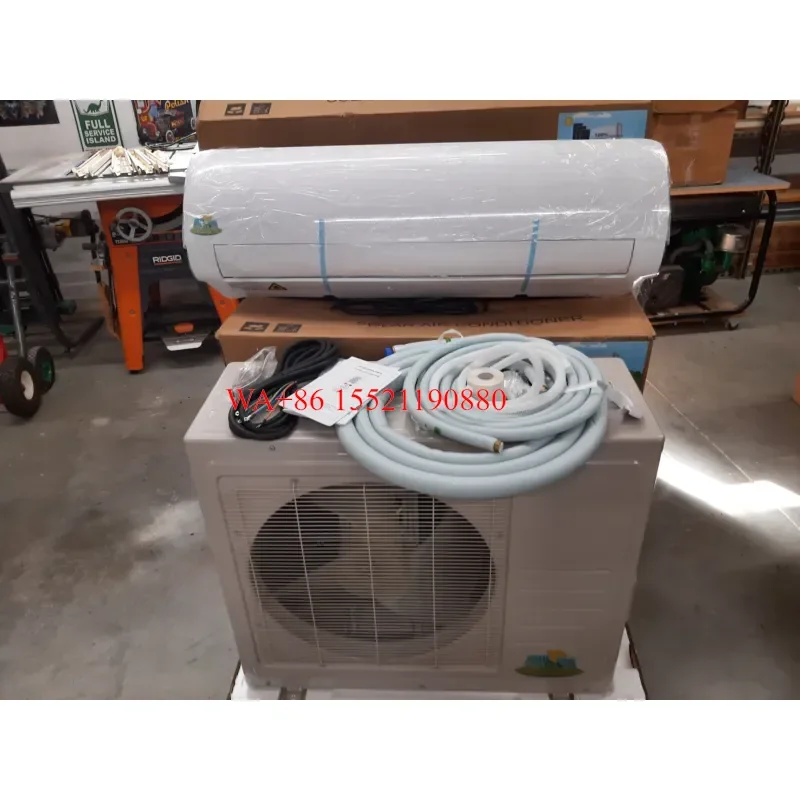 WMWMNU for Solar Hybrid Air Conditioner 18000BTU 1.5 Ton Split Cooling and Heating Hybrid AC DC Solar Home Air Conditioner