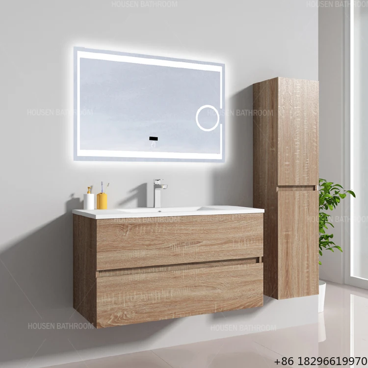 Classic Bathroom Vanity Cabinet With Mirror Magnifying Function Wall Mounted Storage Cabinet For Home Bathroom Washroom