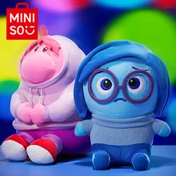 Miniso Disney Pixar Inside Out 2 Sadness Embarrassment Pluszowa figurka Breloki do kluczy Śliczna torba Breloczek do kluczy Prezent urodzinowy dla dzieci