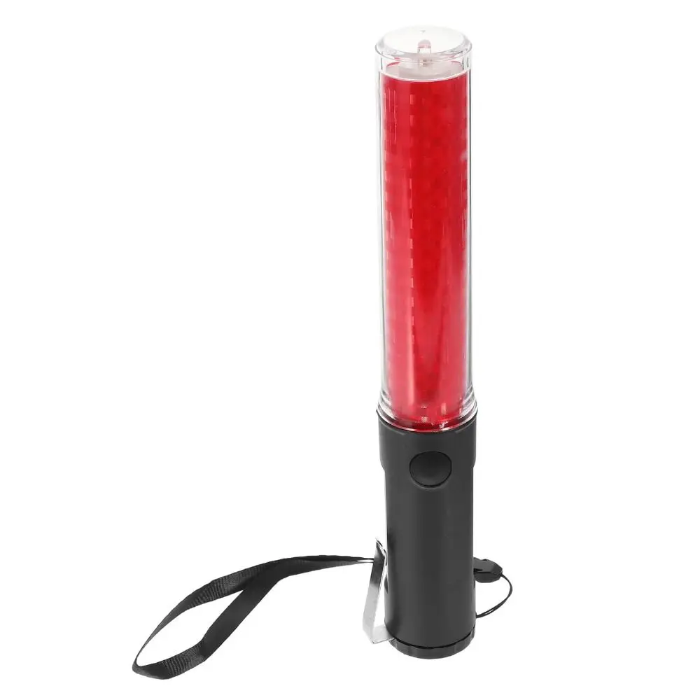 Universal Powerful Traffic Wand Flashinglight Emergency Traffic Baton Fluorescen Warning Flash Baton Safety Command Tool